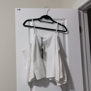 Buffalo David Bitton Open Shoulder Blouse